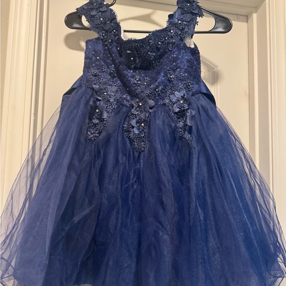 Elegant Blue Kids Dress